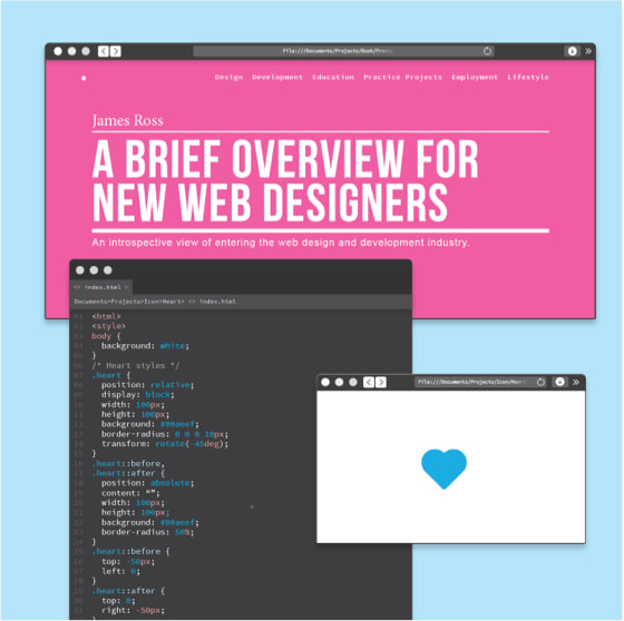 A brief overview for new web designers